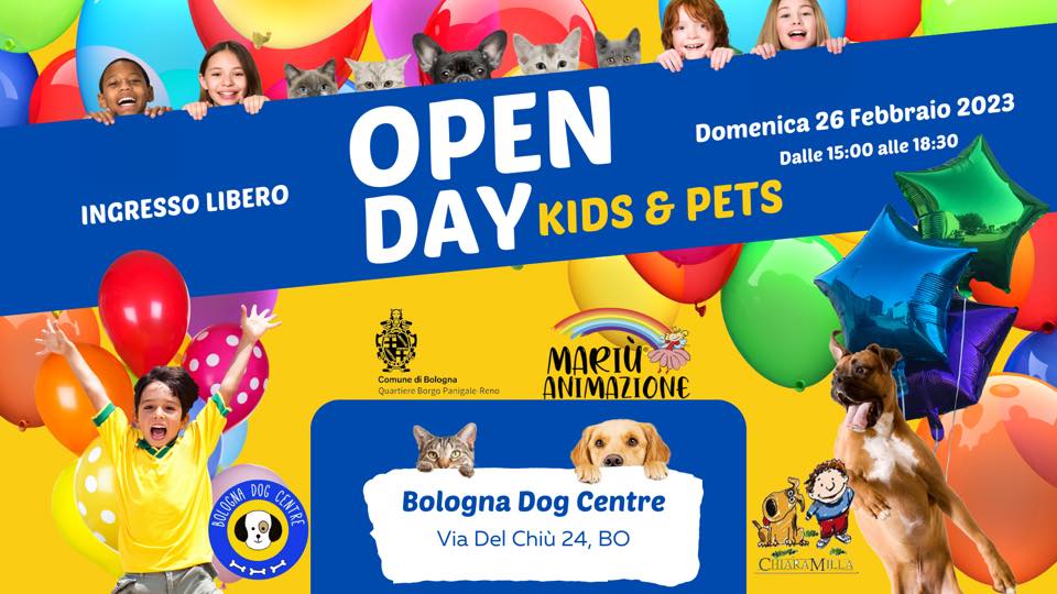 KIDS&PETS Open Day Bologna Dog Centre GRATUITO Bologna Bimbi